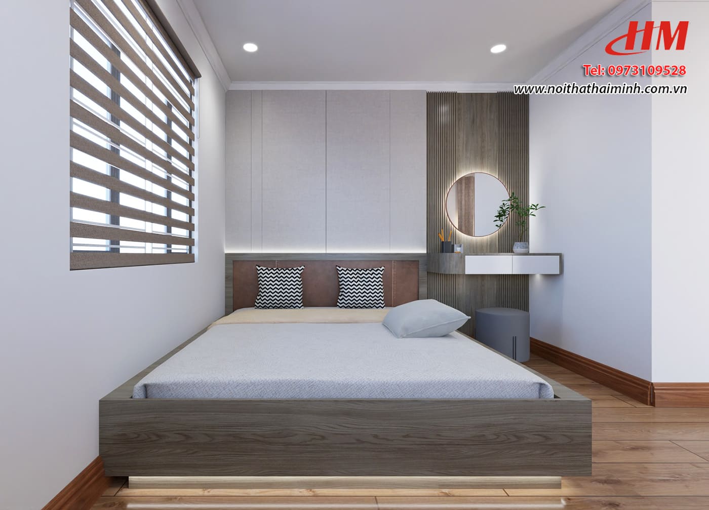 Giường ngủ nhựa cao cấp siêu bền - G036