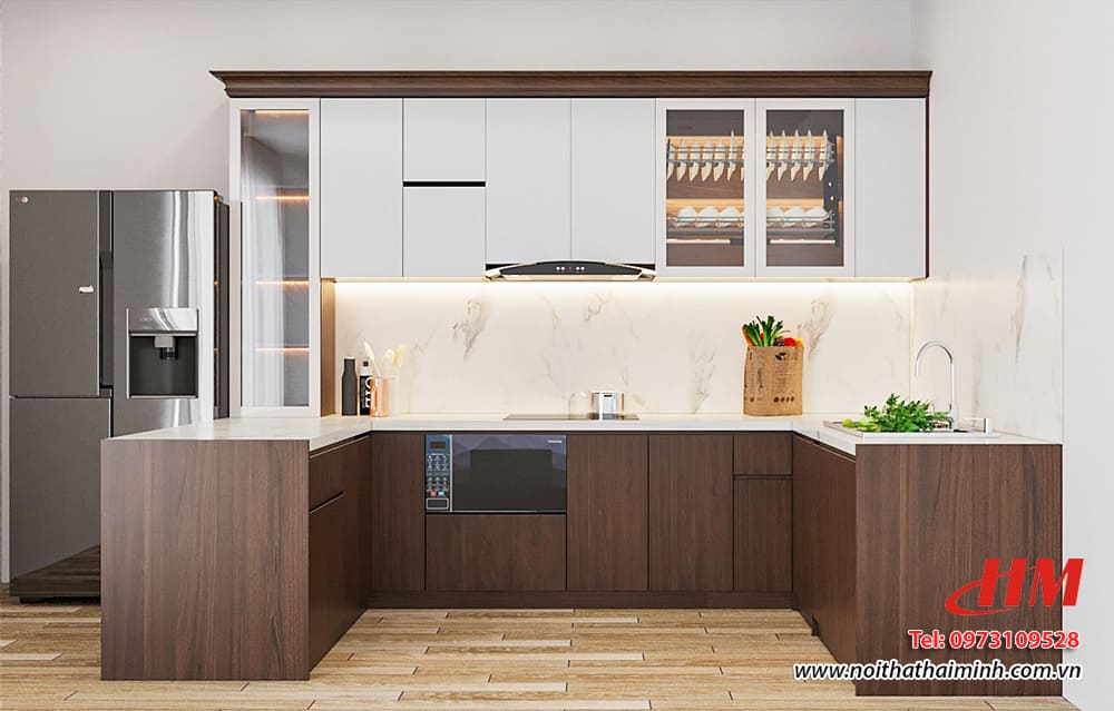 Những lưu ý quan trọng bạn cần biết khi thiết kế tủ bếp trên cho gia đình