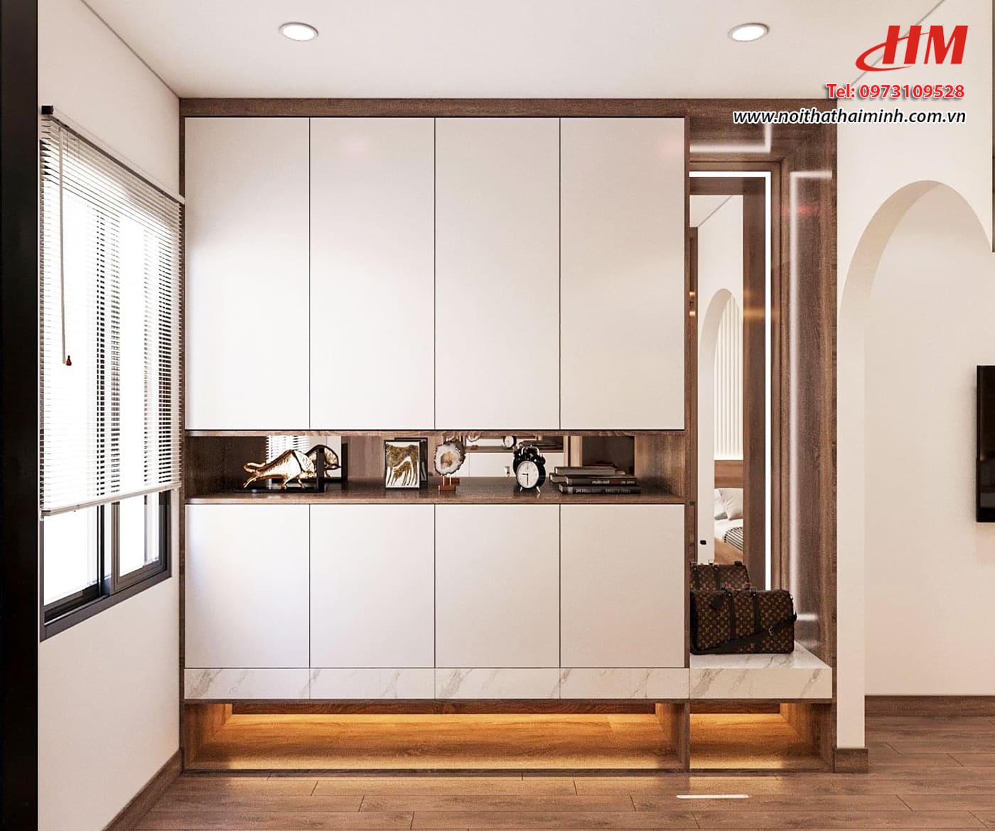 Tủ quần áo nhựa cao cấp hiện đại - TQA111